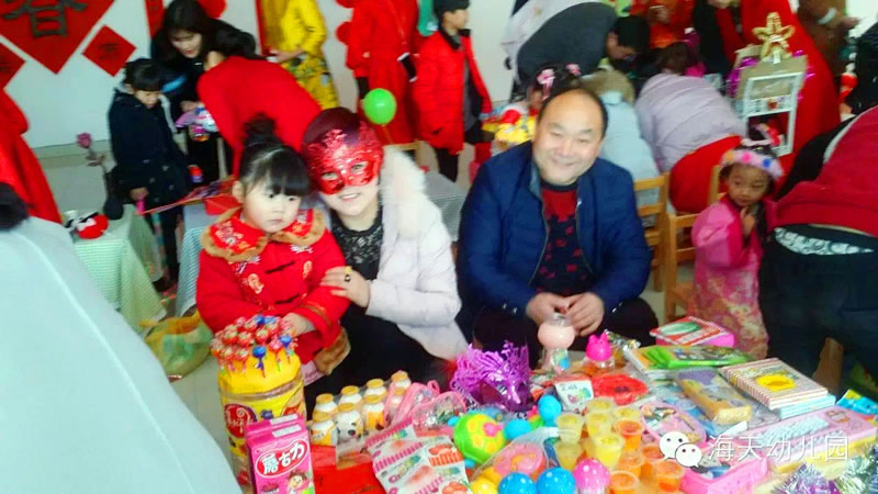 河南省汝州市海天幼儿园：“梦回大唐—元宵节集市”开张了！！