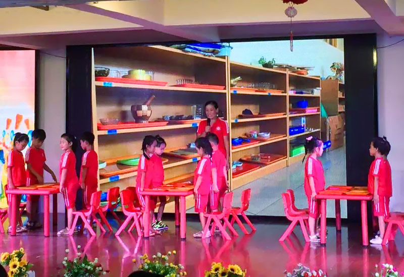 河北省孟村市卓越艺术幼儿园：蒙氏教育成果的爆发
