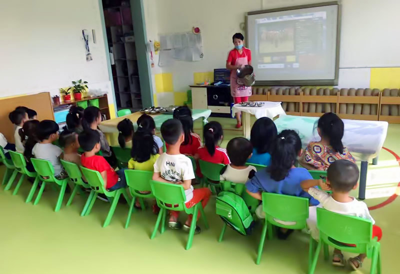 河北省孟村市卓越艺术幼儿园 ：寓教于乐的中秋节主题活动
