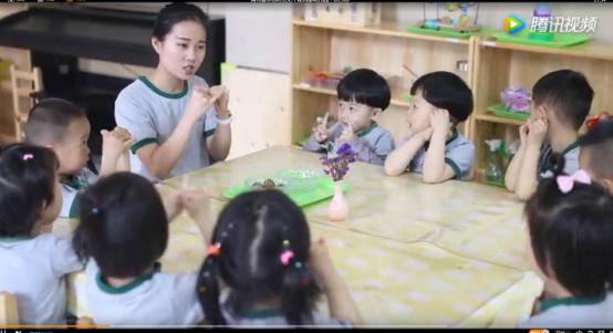 湖北省孝感跨世纪中建尚都幼儿园：春风化雨，孩子逐渐形成的秩序感