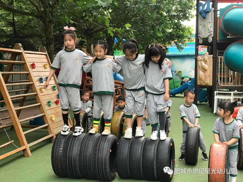 山东省肥城市世纪星光幼儿园：出汗有这么多好处，请让孩子们运动起来吧！