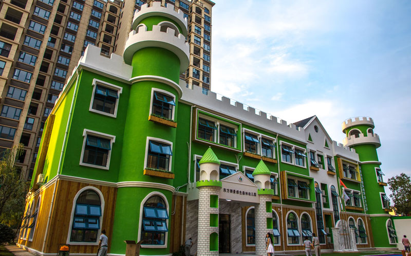 东方御景绿色森林生态幼儿园加盟跨世纪,造福